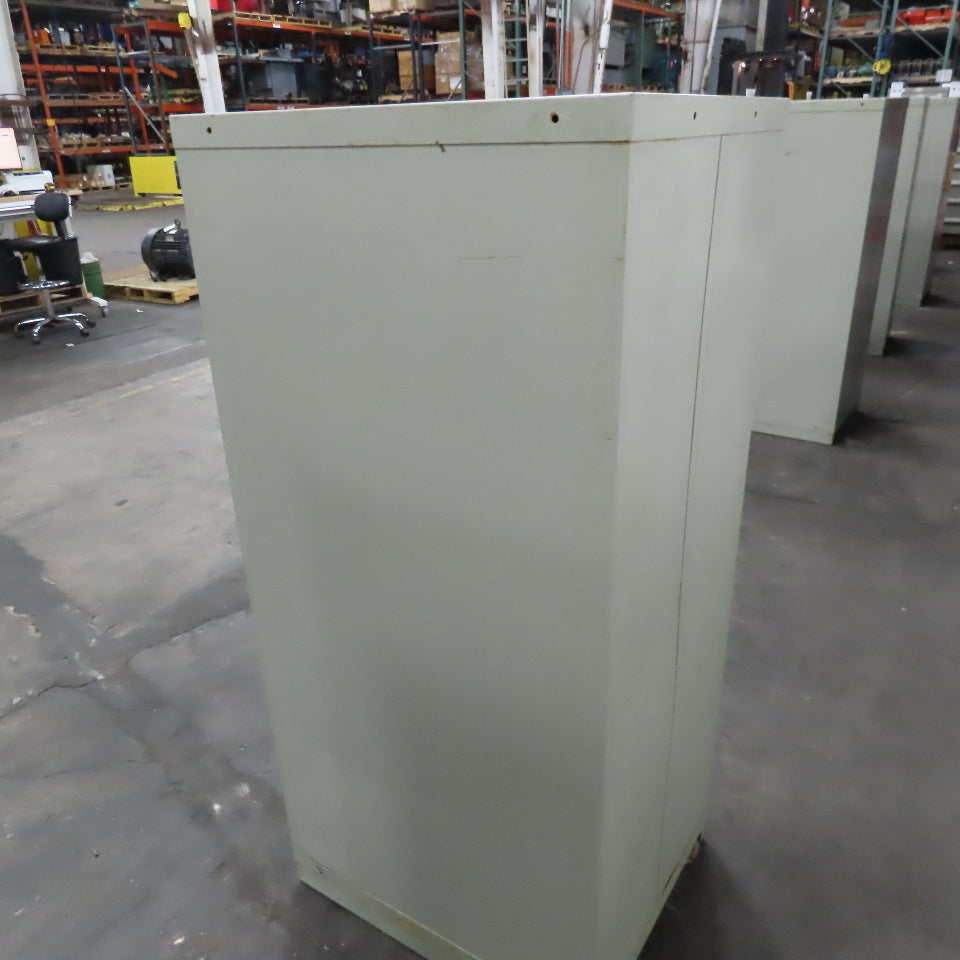 Stanley Vidmar 8 Drawer Small Parts Tools Storage Shop Cabinet 22.5" x 28" x 59"