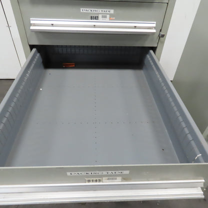 Stanley VidmaR 8 Drawer Small Parts Tools Storage Shop Cabinet 22.5" x 28" x 59"