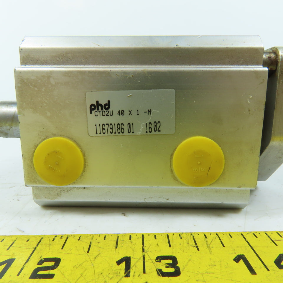 PHD CTD2U 40 X 1 -M 40mm Bore x 1" Stroke Non-Rotating Pneumatic Cylinder