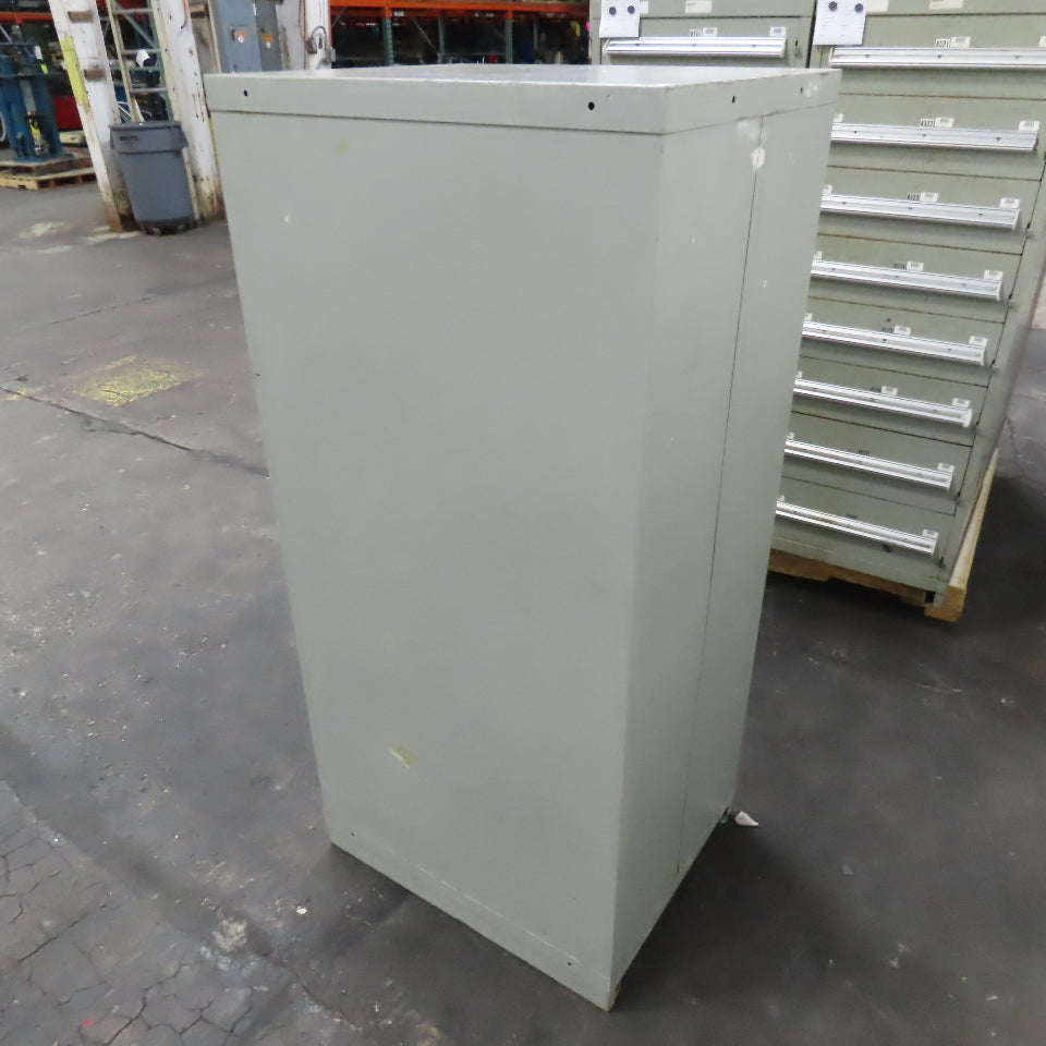 Stanley Vidmar 7 Drawer Small Parts Tools Storage Shop Cabinet 22.5" x 28" x 59"