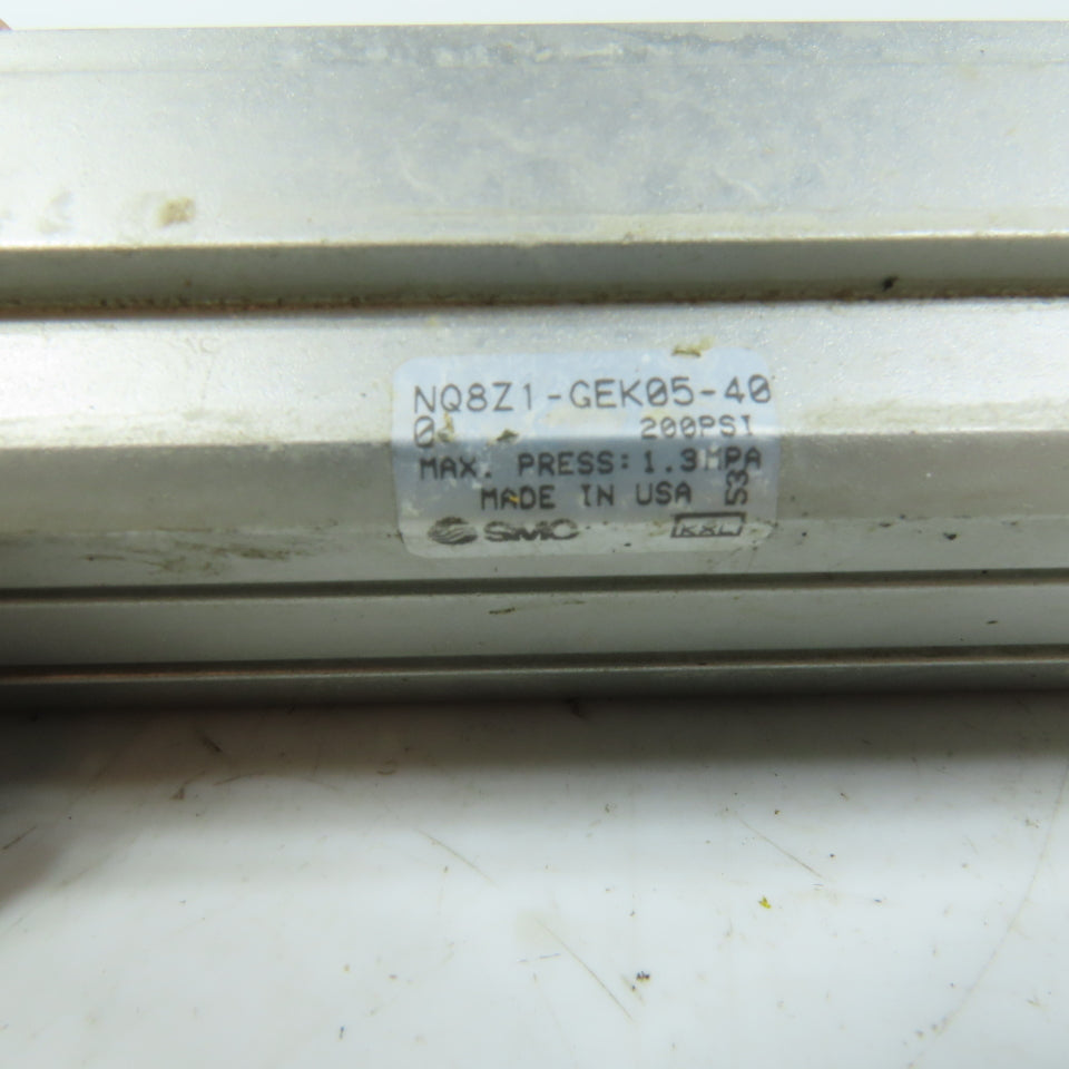 SMC NQ8Z1-GEK05-40 Compact Pneumatic Air Cylinder 200PSI 1.3MPa