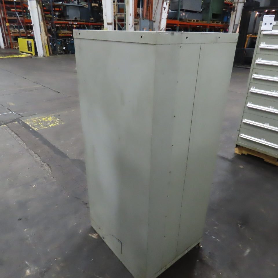 Stanley Vidmar 7 Drawer Small Parts Tools Storage Shop Cabinet 22.5" x 28" x 59"