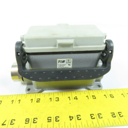 T&B BB616MV Pos-E-Kon Heavy Duty Connector Base with Cover