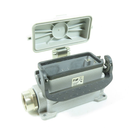 T&B BB616MV Pos-E-Kon Heavy Duty Connector Base with Cover