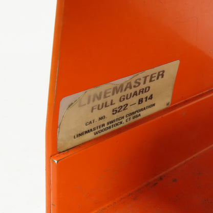 Linemaster 522-B14 491-SC3 10A 125VAC 1/2HP Foot Pedal Switch W/ Guard NEMA 1
