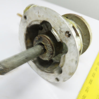 Gast 6AM-NRV-11A Air Motor 4HP W/ Propeller Mixing Shaft Tested