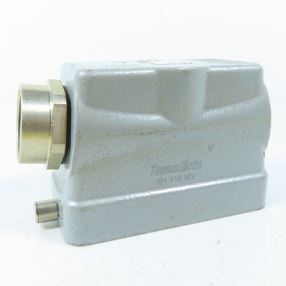 Thomas & Betts SH 616 MV Pos-E-Kon Heavy Duty Connector Hood Side Entry