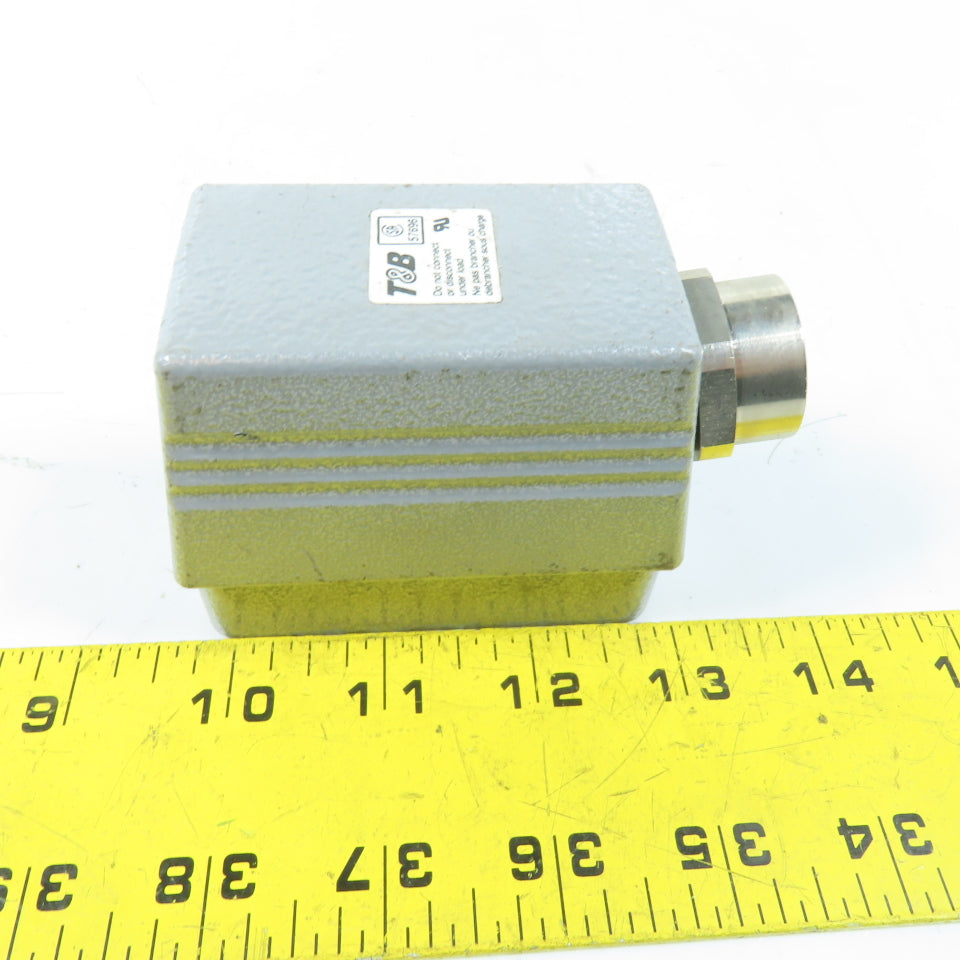 T&B SH616AMV Pos-E-Kon Heavy Duty Connector Hood Side Entry
