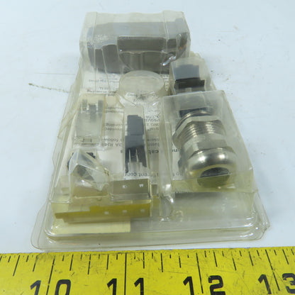 Harting 09 45 115 1100 Han 3A RJ45 Industrial Connector Kit Metal Standard