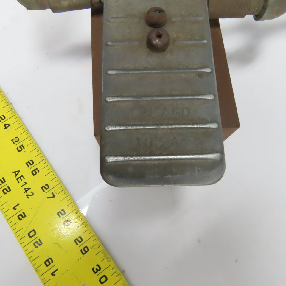 Air-Mite NI 4-Way Pneumatic Foot Pedal Valve