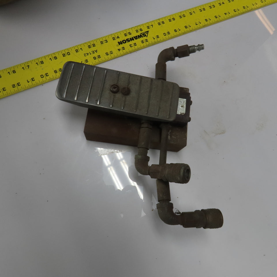 Air-Mite NI 4-Way Pneumatic Foot Pedal Valve