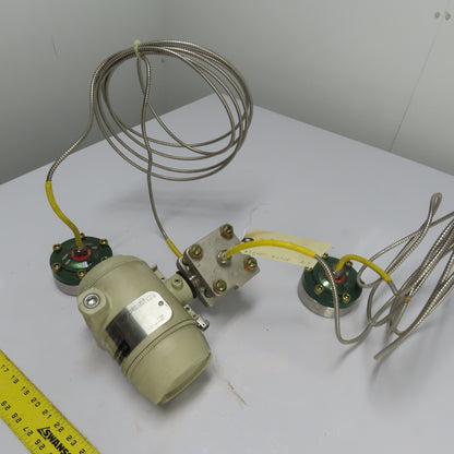 Honeywell YSTR13D-21A-1C0 ST3000 Transmitter 0-30 PSI 11-42VDC W/Diaphragm Seals
