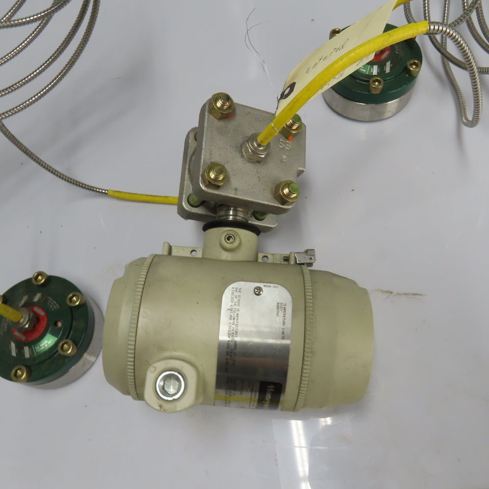 Honeywell YSTR13D-21A-1C0 ST3000 Transmitter 0-30 PSI 11-42VDC W/Diaphragm Seals