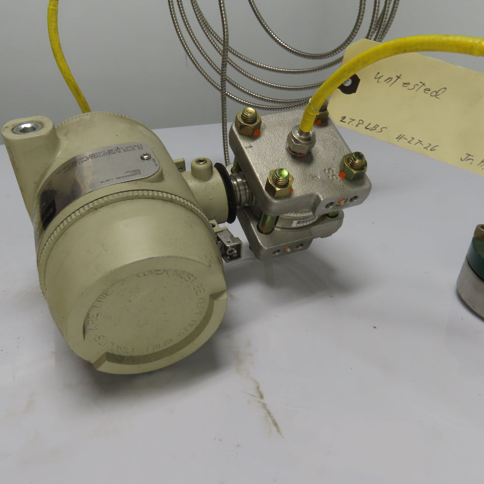 Honeywell YSTR13D-21A-1C0 ST3000 Transmitter 0-30 PSI 11-42VDC W/Diaphragm Seals