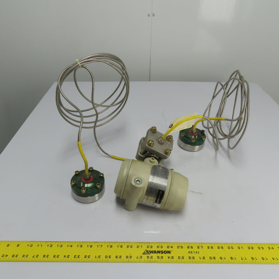 Honeywell YSTR13D-21A-1C0 ST3000 Transmitter 0-30 PSI 11-42VDC W/Diaphragm Seals