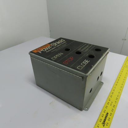 Hoffman 12" x 10" x 8" Powr-Shield Electrical Enclosure W/ Backplate