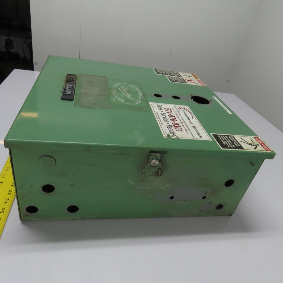 Sullair Electrical Enclosure Hinged Door 19" x 18" x 8"