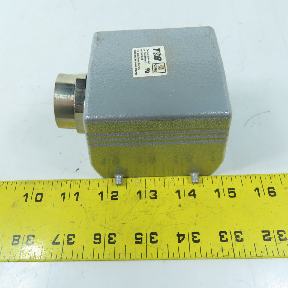 T&B SH032AMV Pos-E-Kon Heavy Duty Connector Hood Side Entry