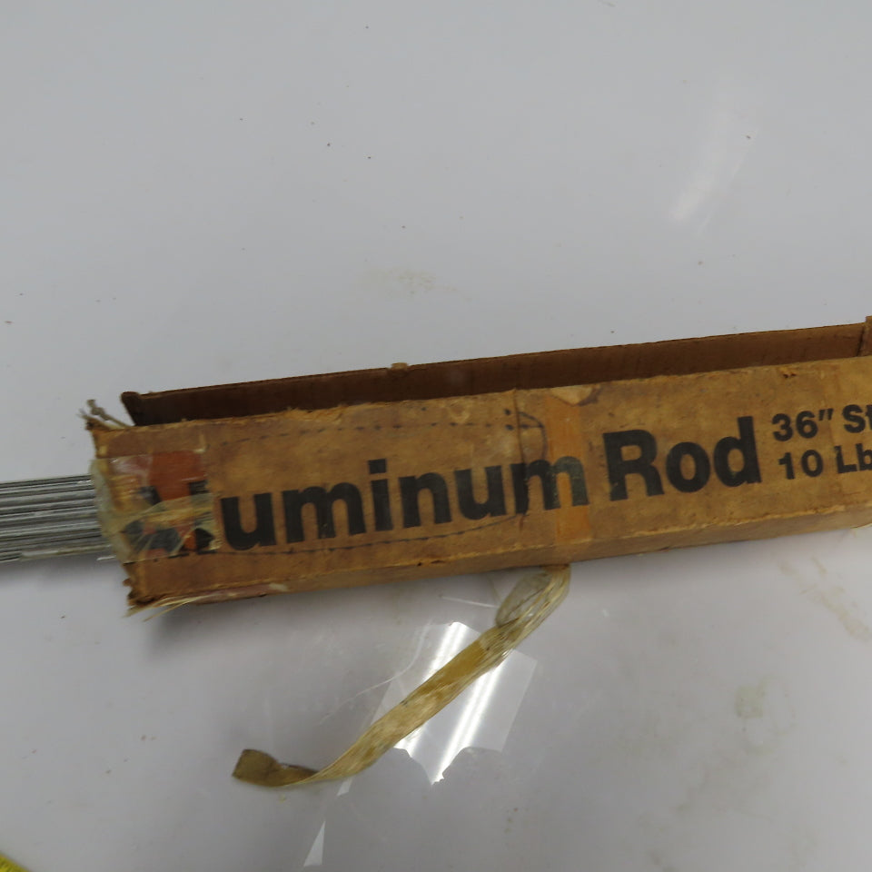 Aluminum Rods 36" Straight Lengths 3.5+ Lbs. 0.1" OD