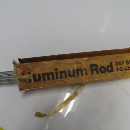 Aluminum Rods 36" Straight Lengths 3.5+ Lbs. 0.1" OD
