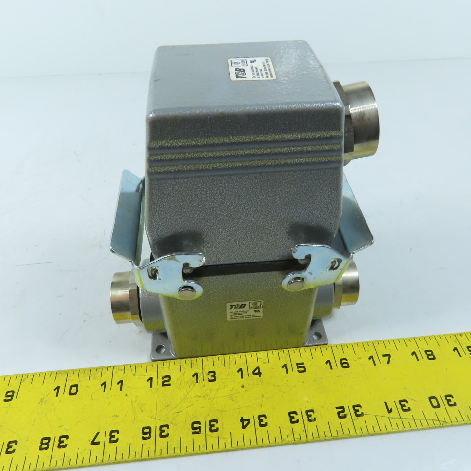 T&B SH032AMV BB132AMV Pos-E-Kon Heavy Duty Connector Base & Hood Set