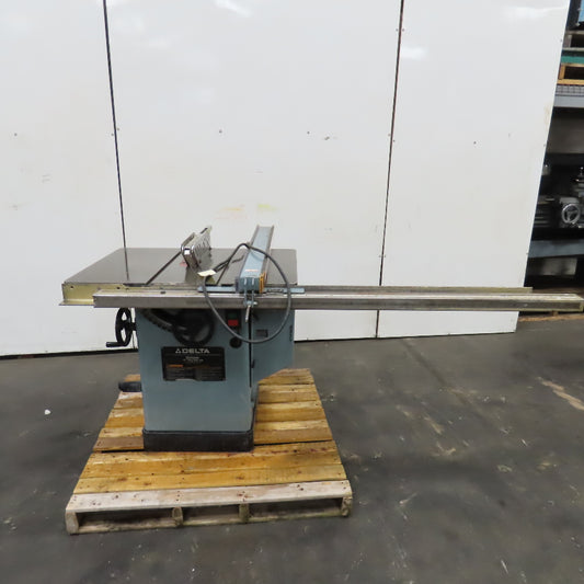 Delta 34-806 10" Unisaw 5HP 230/460V 3Ph 3450RPM Tilting Arbor Table Saw