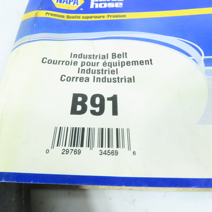 NAPA B91 Industrial Belt 21/32" x 94"