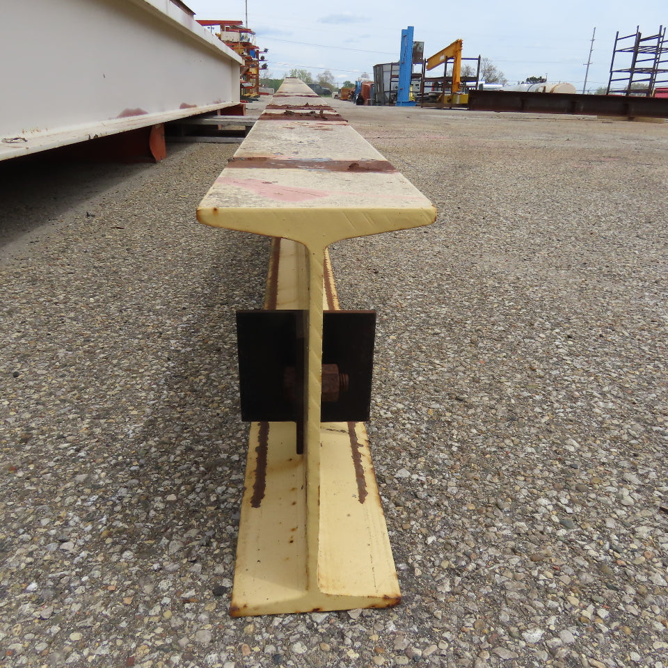 S10 x 35 Flanged Taper Hoist I-Beam 0.59"Web 286" L x 5" W 10" H