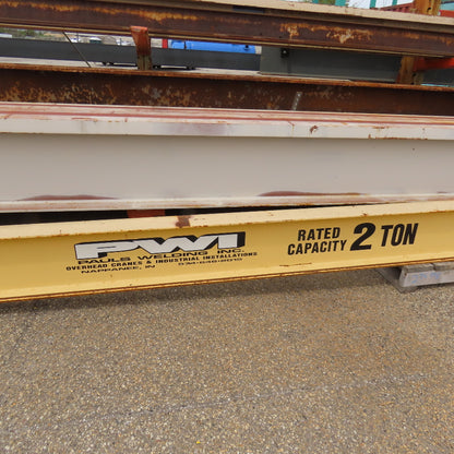 S10 x 35 Flanged Taper Hoist I-Beam 0.59"Web 286" L x 5" W 10" H