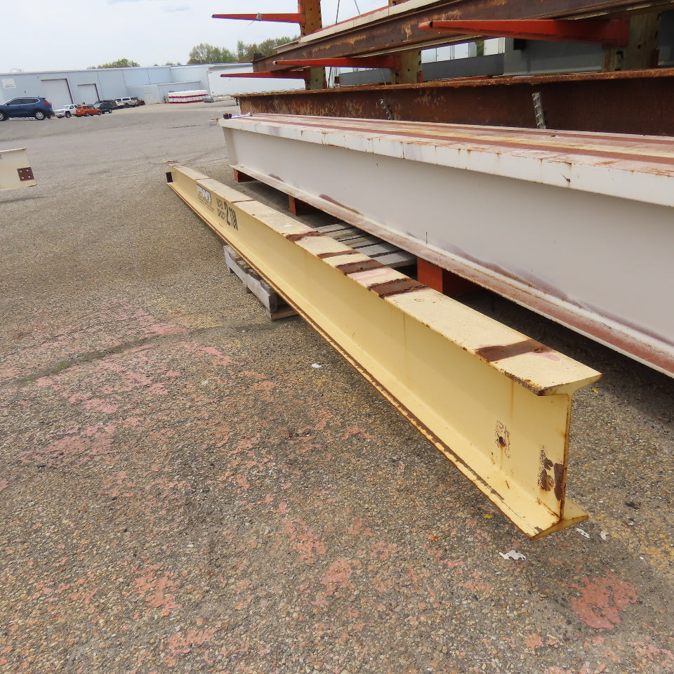 S10 x 35 Flanged Taper Hoist I-Beam 0.59"Web 286" L x 5" W 10" H