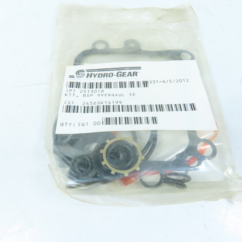 Hydro-Gear 2513018 BDP Overhaul Kit