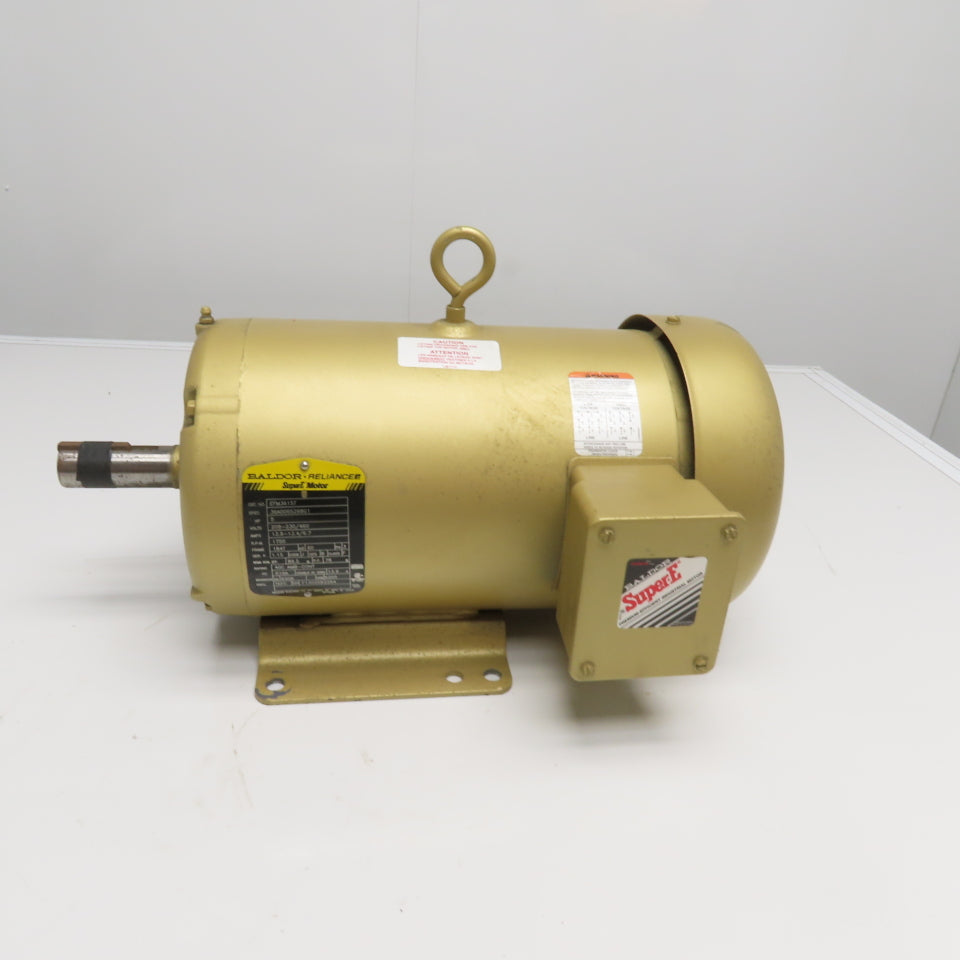 Baldor-Reliance EFM3615T 5HP Electric Motor 208-230/460V 3Ph 184T Frame 1750RPM