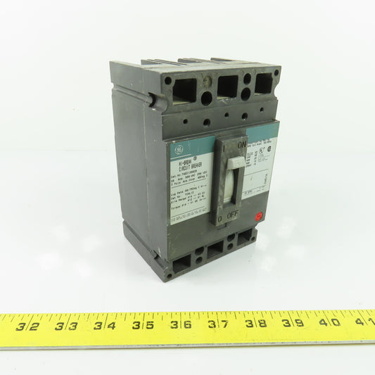 GE THED136020 20A 3-Pole Hi-Break Circuit Breaker 600VAC 250VDC