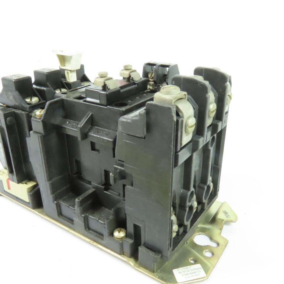 Allen-Bradley 509-AOD Size 0 Magnetic Magnetic Motor Starter 120V Coil 600VAC