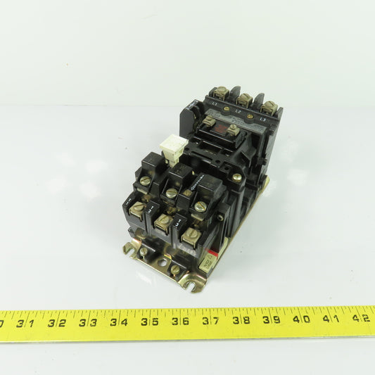 Allen-Bradley 509-AOD Size 0 Magnetic Magnetic Motor Starter 120V Coil 600VAC