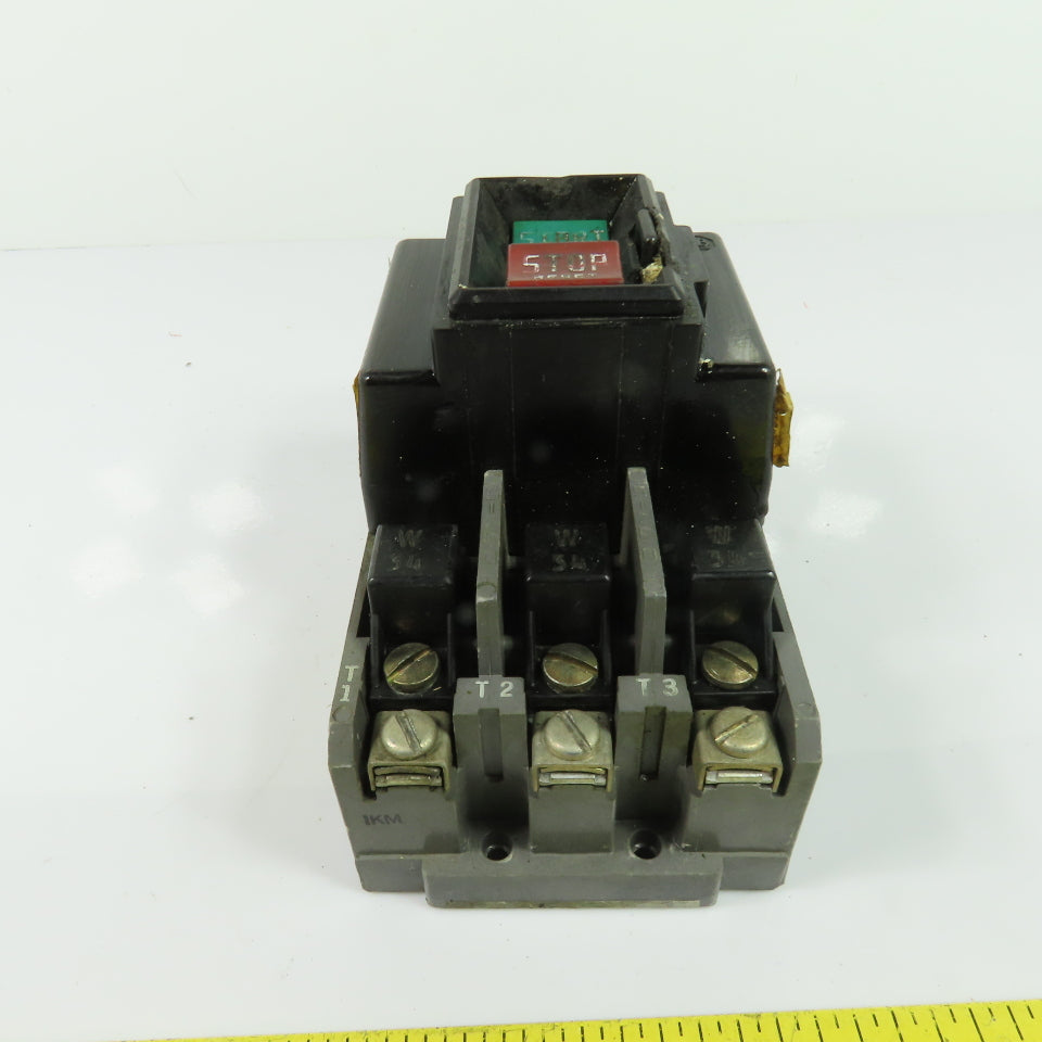 Allen-Bradley 609-AOW Size 0 3-Pole 3Ph Manual Motor Starter 600V Ser G