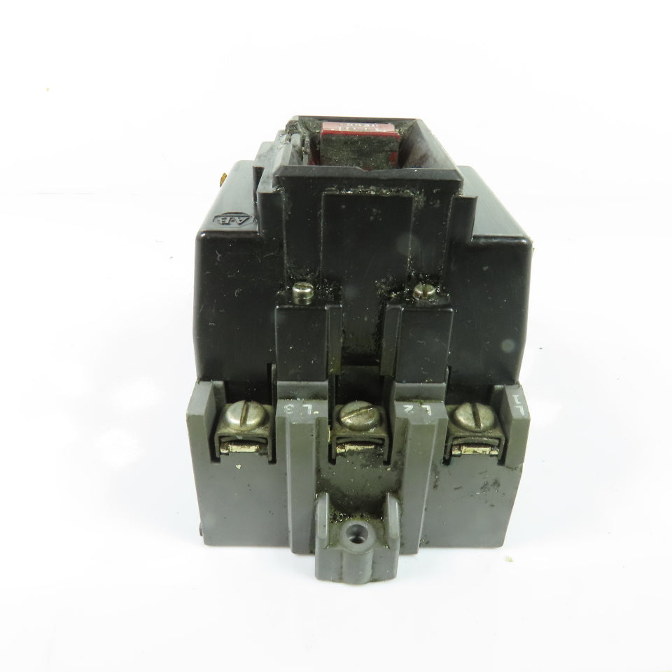 Allen-Bradley 609-AOW Size 0 3-Pole 3Ph Manual Motor Starter 600V Ser G