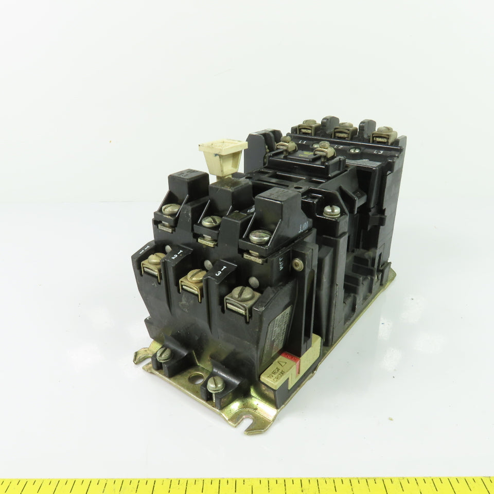 Allen-Bradley 509-BOD 27A NEMA Size 1 Motor Starter 3Ph 460-480VAC Coil Ser B