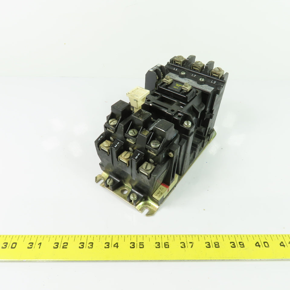 Allen-Bradley 509-BOD 27A NEMA Size 1 Motor Starter 3Ph 460-480VAC Coil Ser B