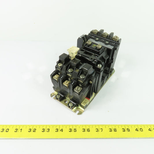 Allen-Bradley 509-BOD 27A NEMA Size 1 Motor Starter 3Ph 460-480VAC Coil Ser B
