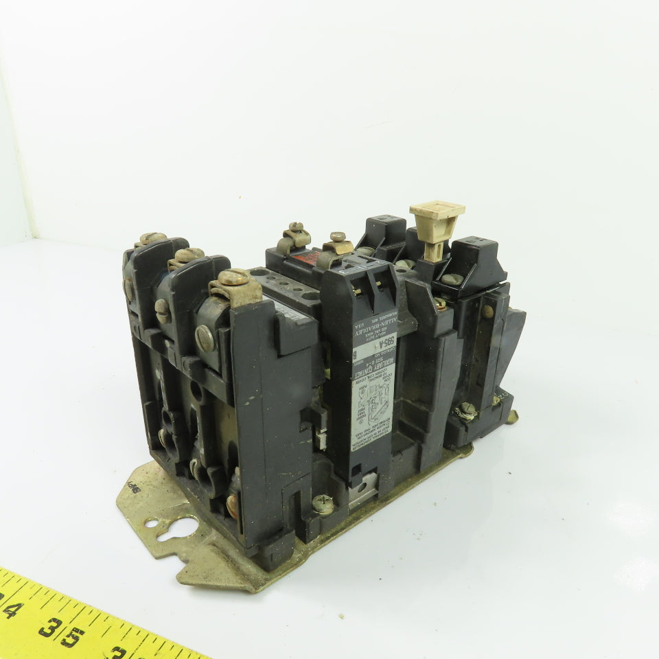 Allen-Bradley 509-BOD Size 1 Ser B Magnetic Motor Starter 115-120V Coil 27A