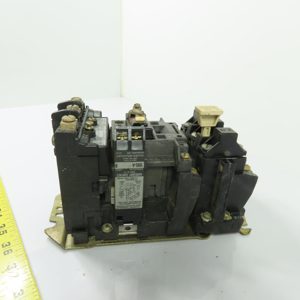 Allen-Bradley 509-BOD Size 1 Ser B Magnetic Motor Starter 115-120V Coil 27A