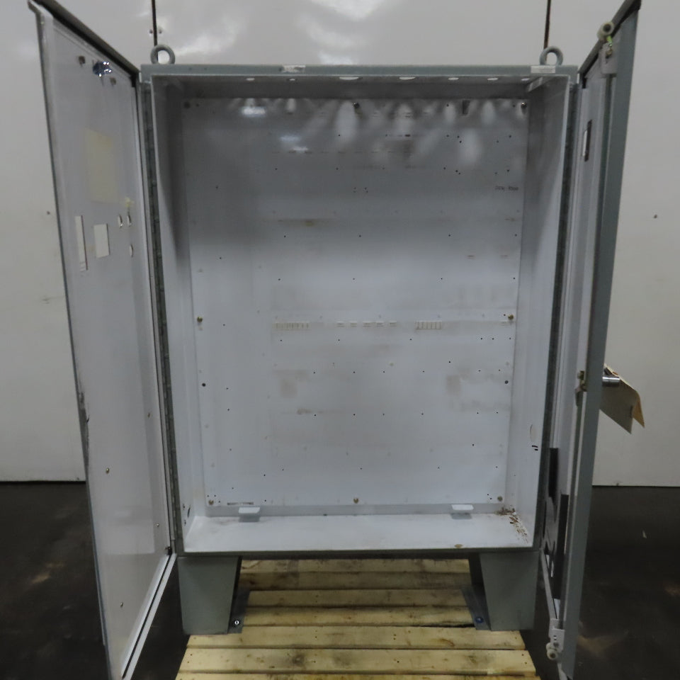 Hoffman A-604810LP 60"x48"x10" Free Standing Electrical Enclosure W/ Backplate