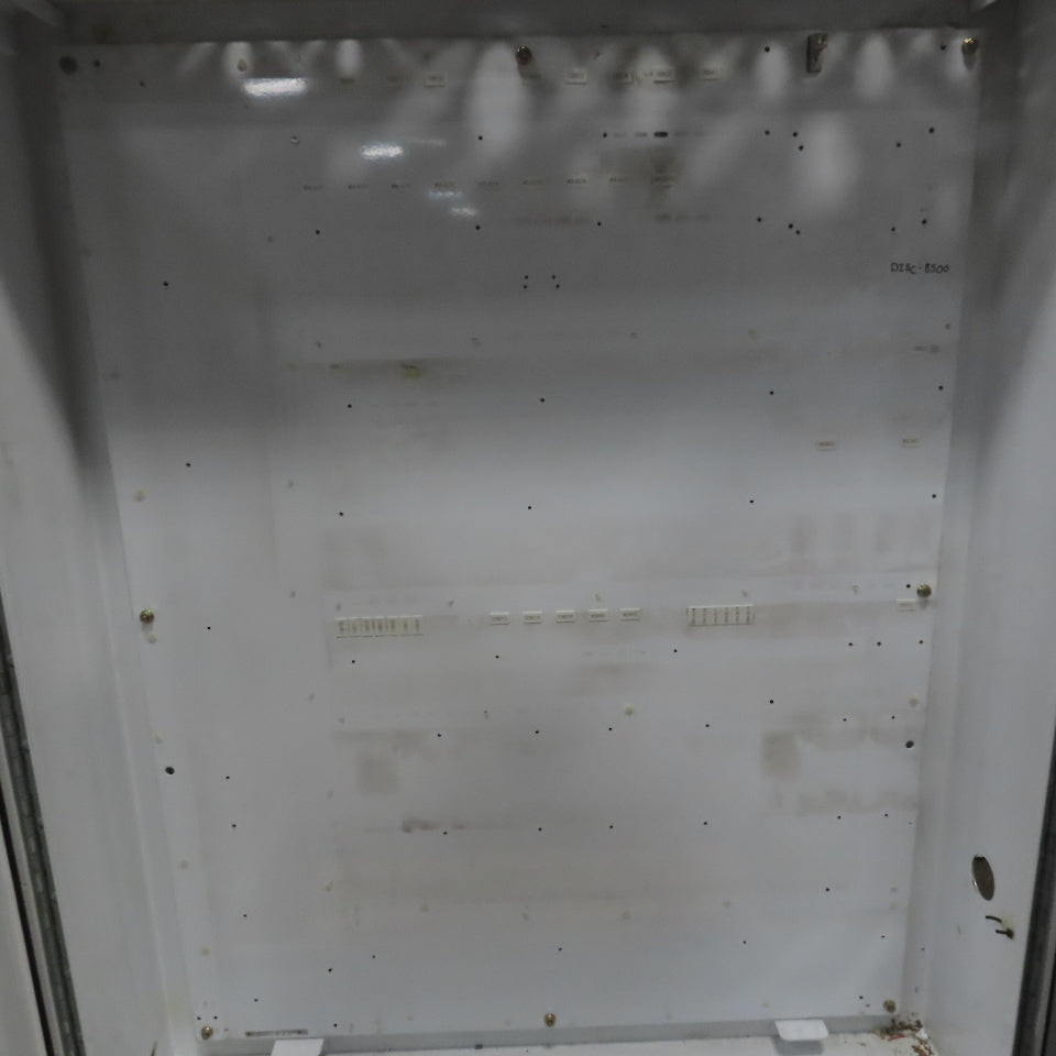Hoffman A-604810LP 60"x48"x10" Free Standing Electrical Enclosure W/ Backplate