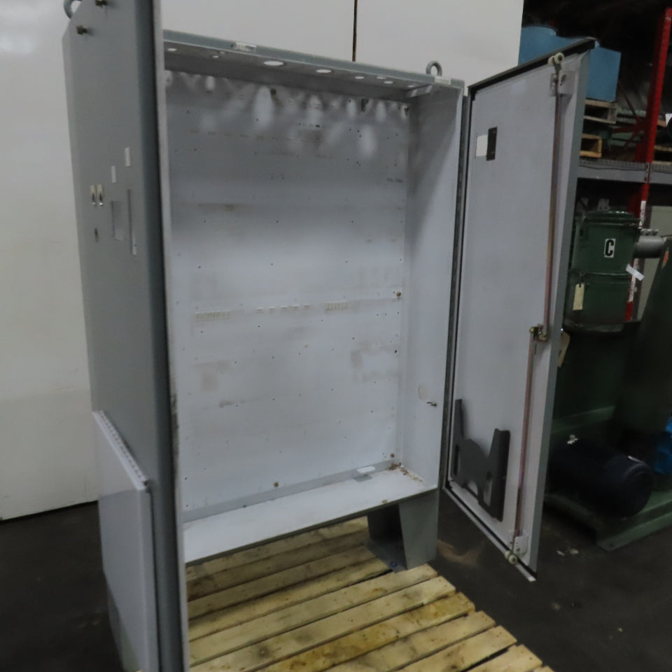 Hoffman A-604810LP 60"x48"x10" Free Standing Electrical Enclosure W/ Backplate
