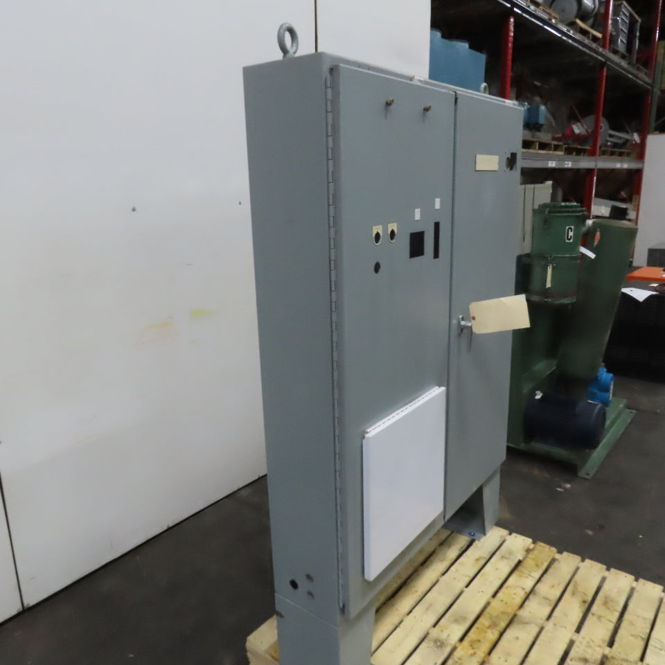 Hoffman A-604810LP 60"x48"x10" Free Standing Electrical Enclosure W/ Backplate