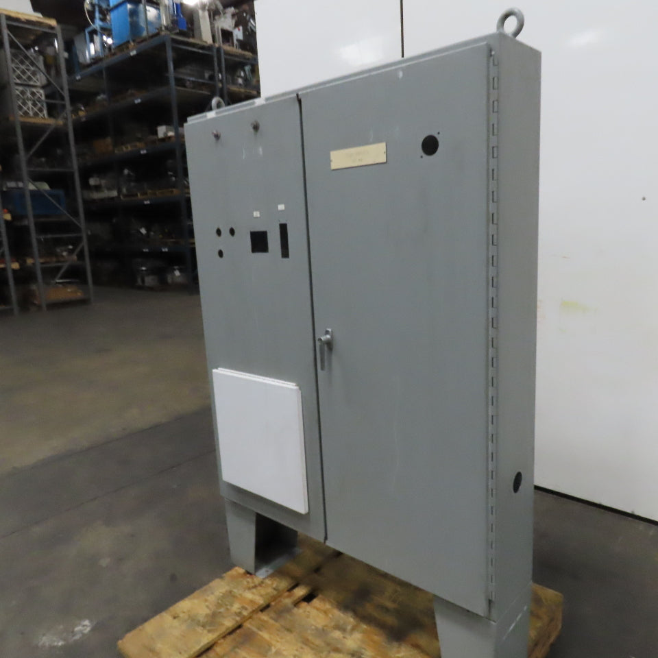 Hoffman A-604810LP 60"x48"x10" Free Standing Electrical Enclosure W/ Backplate