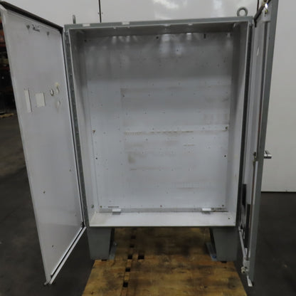 Hoffman A-604810LP 60"x48"x10" Free Standing Electrical Enclosure W/ Backplate
