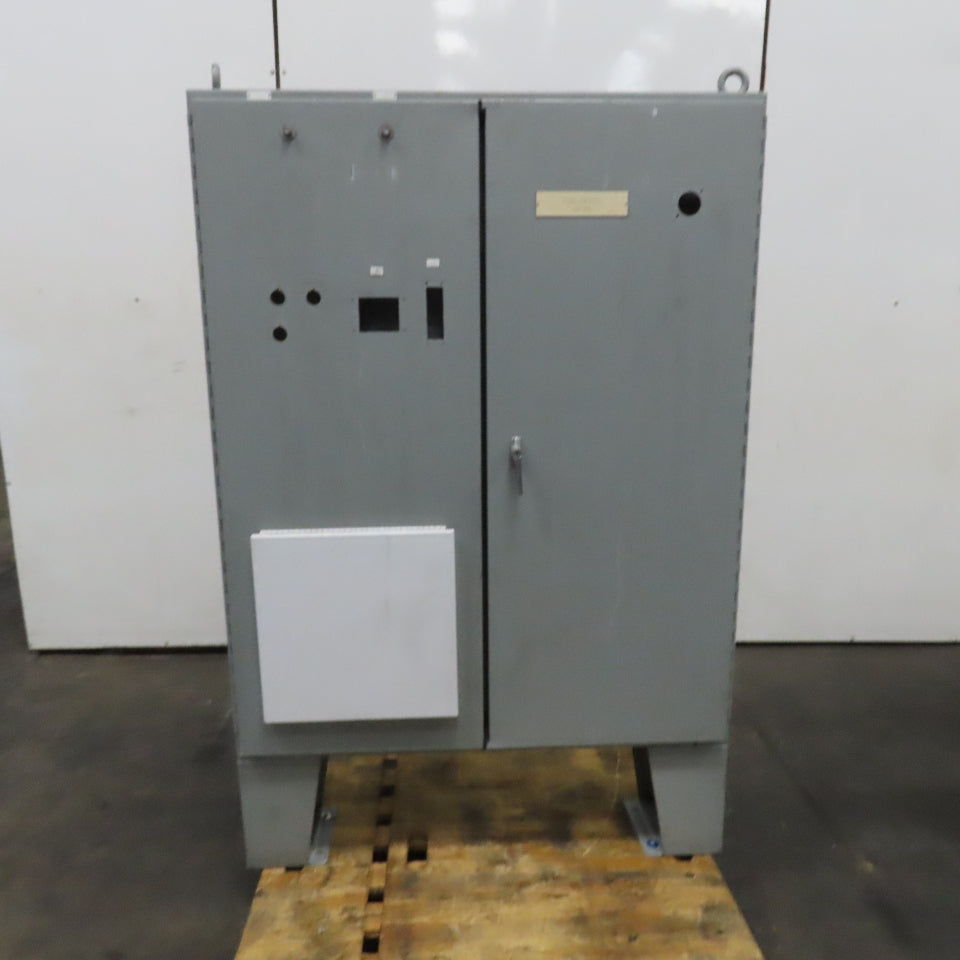 Hoffman A-604810LP 60"x48"x10" Free Standing Electrical Enclosure W/ Backplate