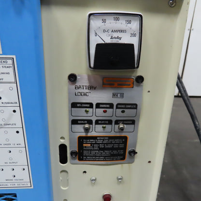 C&D ER6C/E70D 12V Forklift Battery Charger 70A 1Ph 208/240/480V 375-399AH 6Cell